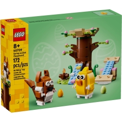 Klocki LEGO 40709 Wiosenny plac zabaw dla zwierzątek SEASONAL